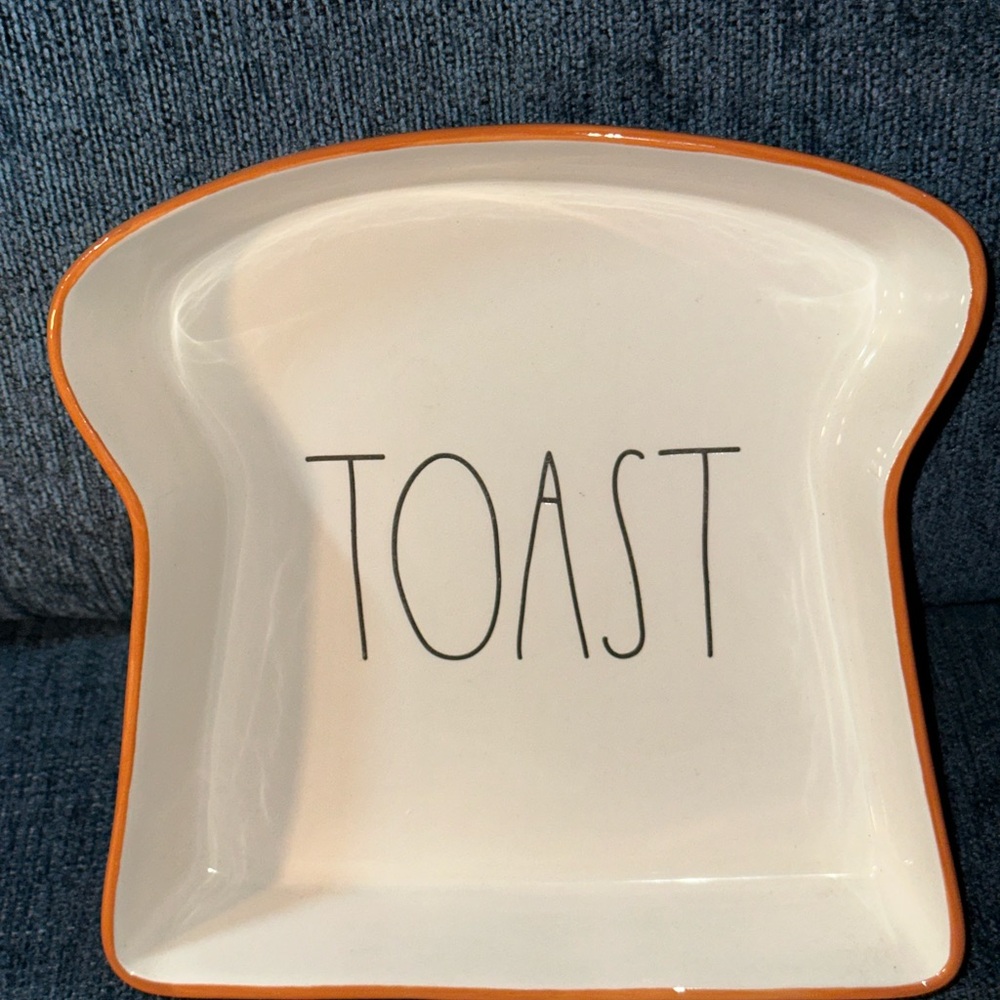 Rae Dunn “Toast” Ceramic Dish